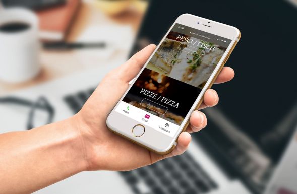 Redesign für Pizzeria San Giorgio Steinbruch