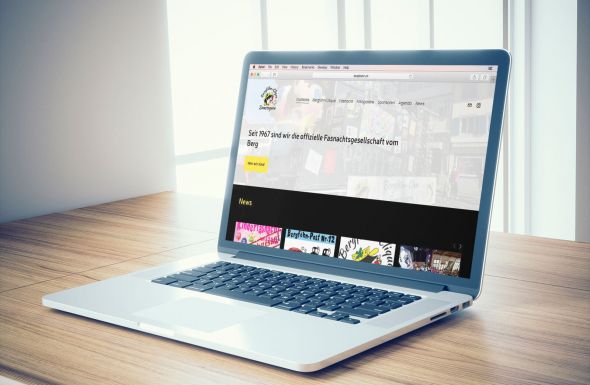 Neue Webseite für die Bergföhn Clique in Samstagern