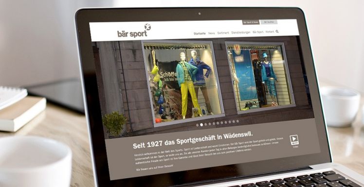Bär Sport und Mode – Neuer Webauftritt in responsive Webdesign