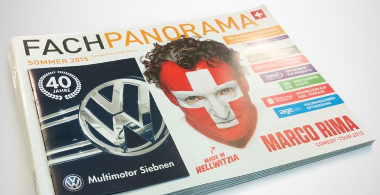 FACHPANORAMA Sommer 2015 mit der neuen Show «Made in Hellwitzia» von Marco Rima!