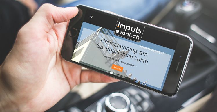 Dynamischer Webauftritt für Impuls-Event GmbH