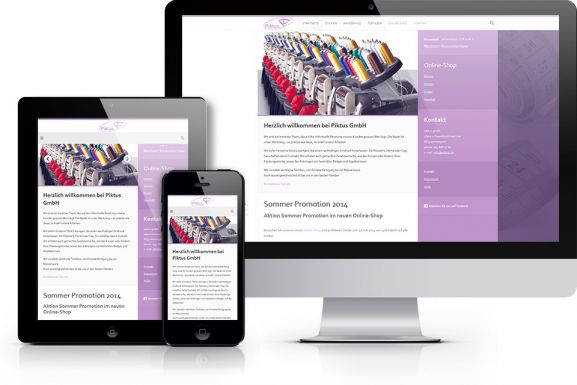 Neuer Online-Shop für Piktus GmbH