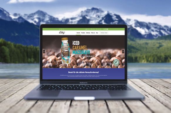 Innovative responsive Webseite mit Online Shop für die Chiefs AG