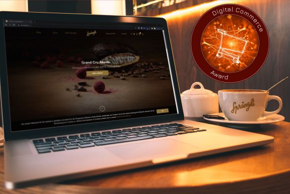 Confiserie Sprüngli AG gewinnt erneut einen Digital Commerce Award