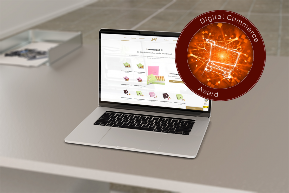 Confiserie Sprüngli gewinnt einen «Digital Commerce Award»