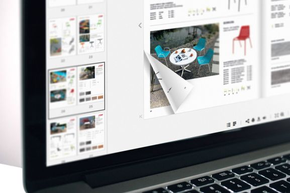 Gartenmöbelkatalog der e + h Services AG online erlebbar!