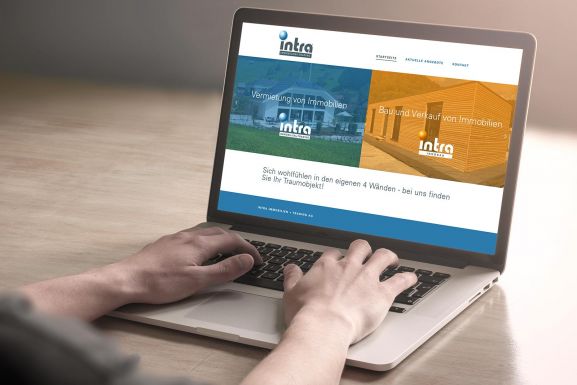 Intra Immobilien + Trading AG ist nun online
