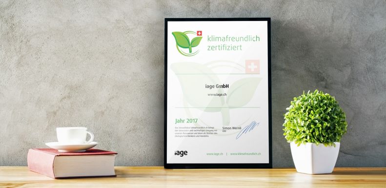 Ihre Webseite klimafreundlich zertifiziert
