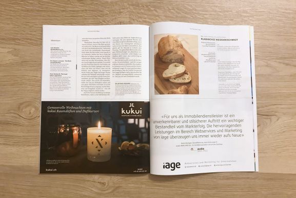 avobis IMMO-PAGE AG in der 6. Ausgabe von «marmite»