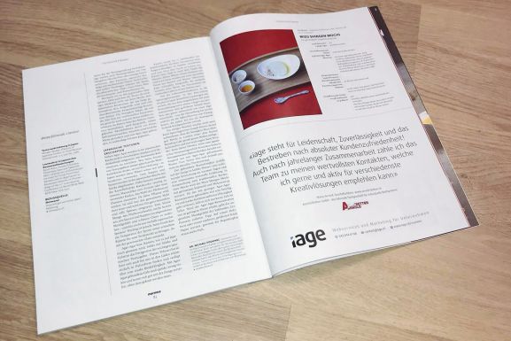 Arnold Betten GmbH in der 5. Ausgabe des Magazins «marmite»
