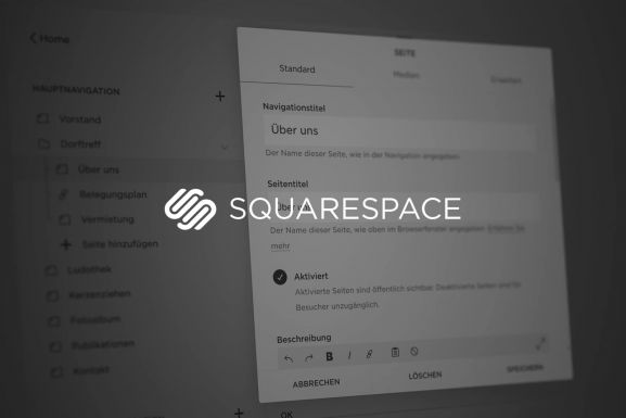 Squarespace Spezialist – Webdesign für Kleinunternehmen