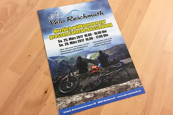 Velo Reichmuth in Richterswil präsentiert an der grossen Fahrrad-Ausstellung über 300 neue Fahrräder!