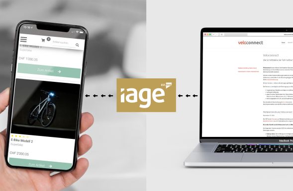 Veloconnect Schnittstelle für Velohändler Online-Shop